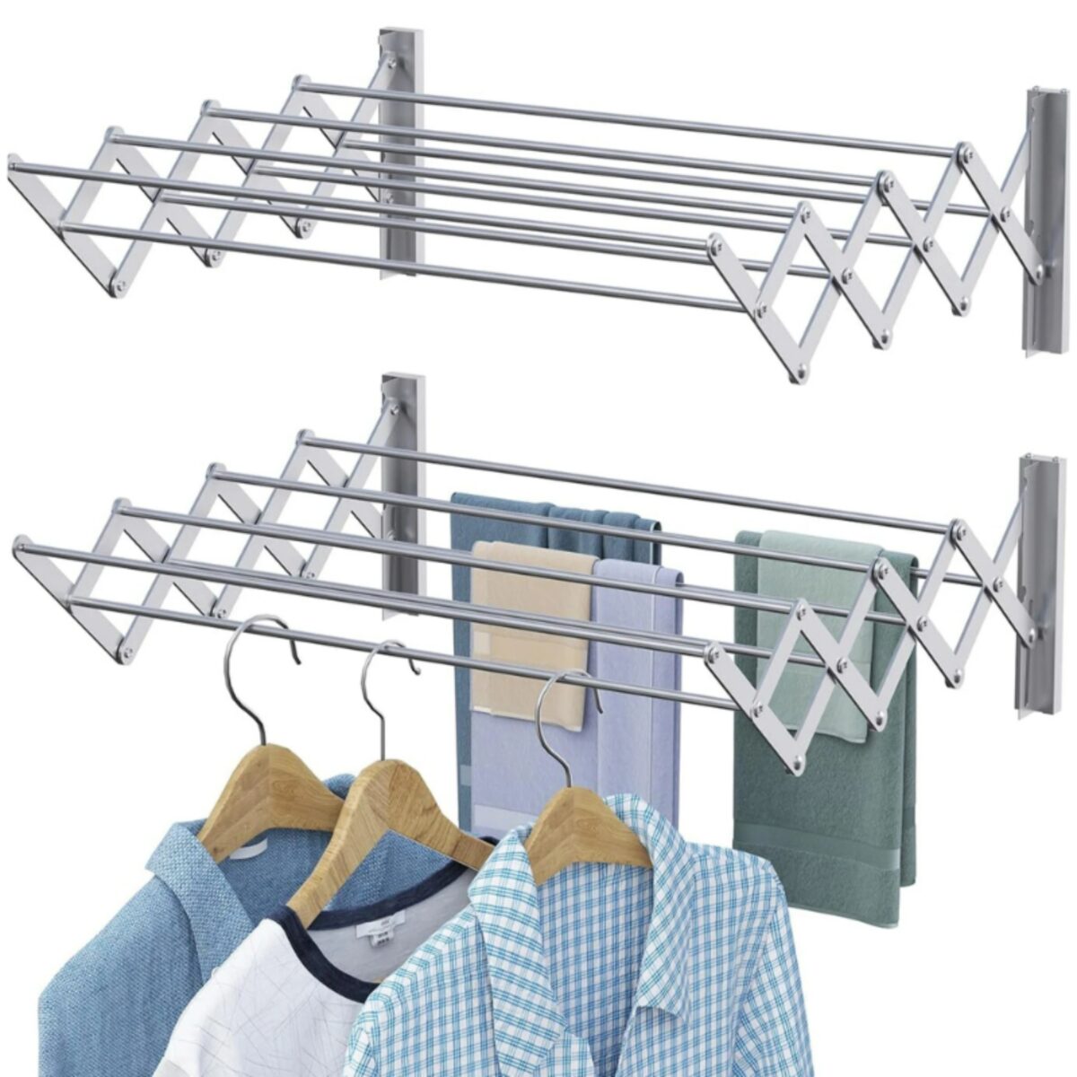 Wall Mounted Clothes Drying Hanger Wall Mounted Clothes Drying Hanger