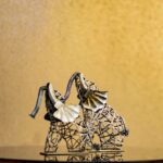 Antique Metal Animal Showpiece Set