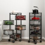 5 Layer Square Kitchen Rack