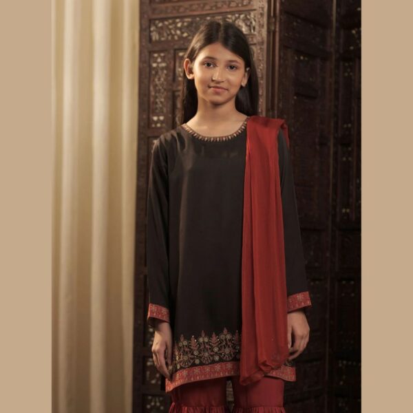 Girl’s 3-Piece Black Set