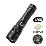 Rechargeable Zoom LED Flashligh