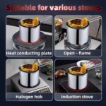 Stainless Steel Frying Pot with Strainer