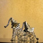 Antique Metal Animal Showpiece Set