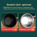 Double Layer Electric Hot Pot