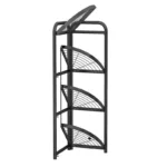 4 Layer Foldable Corner Shelf