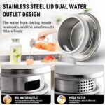 2L Glass Pitcher with Lid