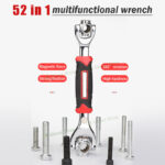 Stainless Steel 360° Rotating Spanner – Multi Tool - Image 2