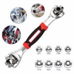 Stainless Steel 360° Rotating Spanner – Multi Tool - Image 6