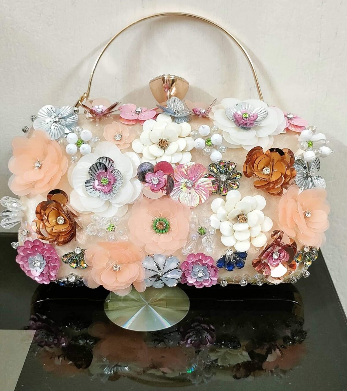 Weeding Floral purse - Image 3